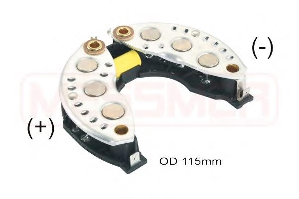 MESSMER 215754 Rectifier, alternator